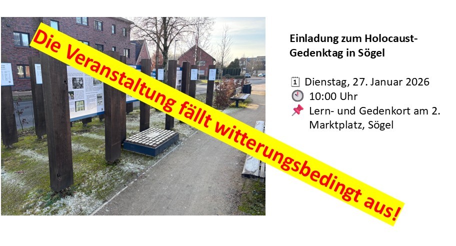 Ein Bild mit einer Absage