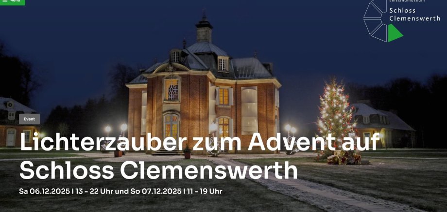 Ein Bild mit einem Schloss