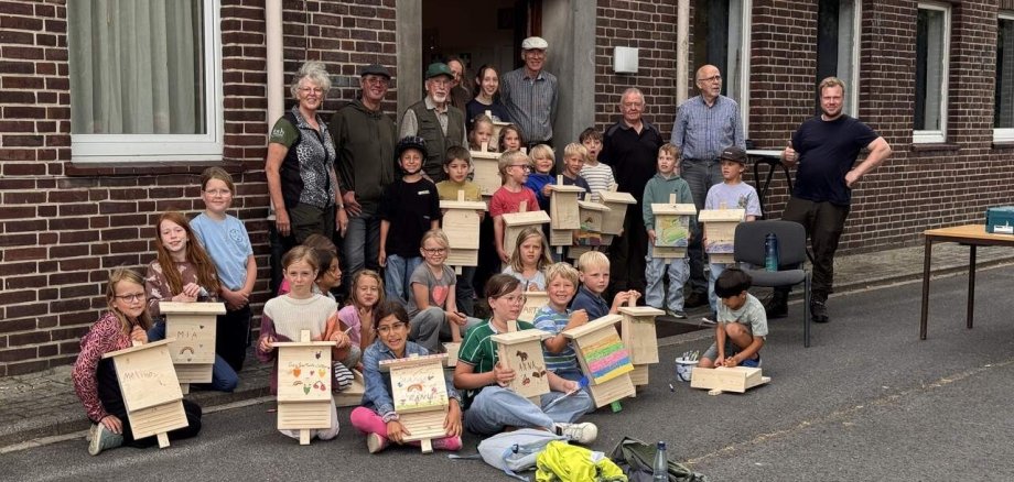 Ein Bild mit vielen Kindern