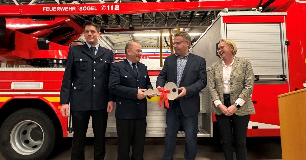 Neues Löschfahrzeug | Samtgemeinde Sögel