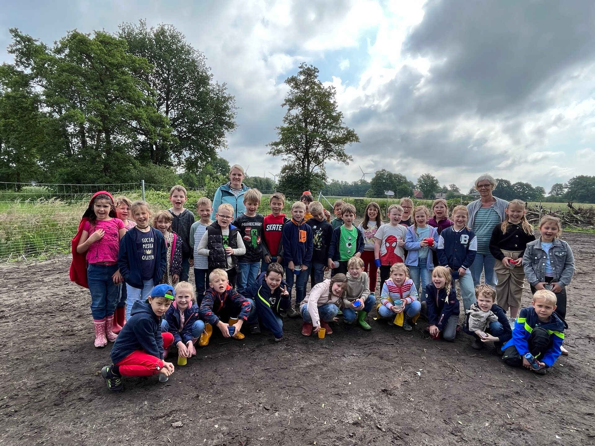 Ein Bild mit vielen Kindern 