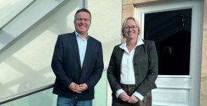 Verwaltungsleitung Herr Klaas und Frau Willigmann-Kassner